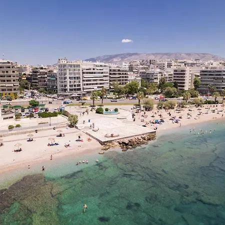 Luxury Seaside Next To Starbucks Opossite The Park Of Flisvos Apartament Atena